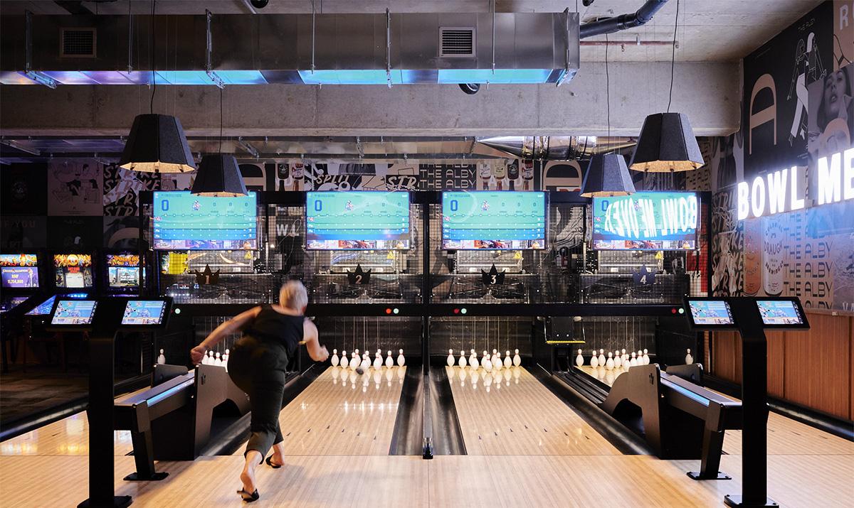 Drink, Dine, Dance and Bowl at The Alby