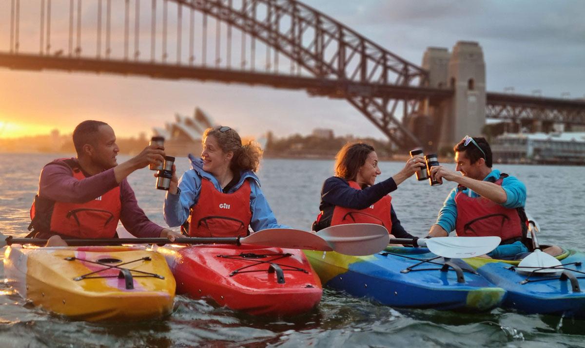 Kayak Under Sydney Harbour Bridge