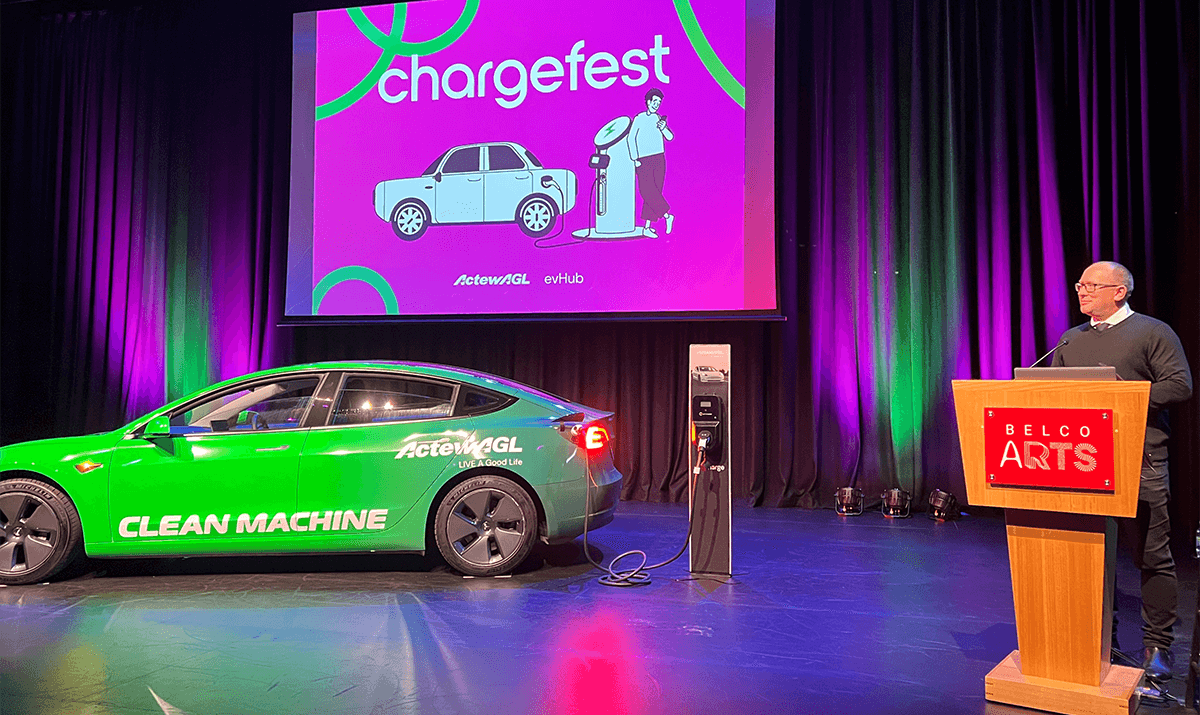 ChargeFest – ActewAGL customers with solar are powering their EVs courtesy of the sun