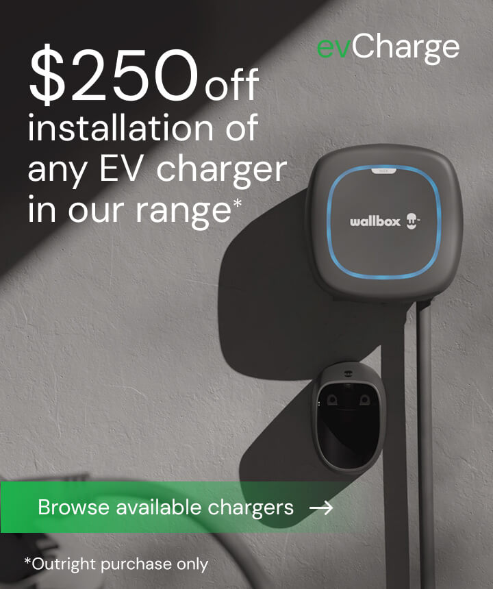 ActewAGL evHub | $250 off installation of any EV charger in our range