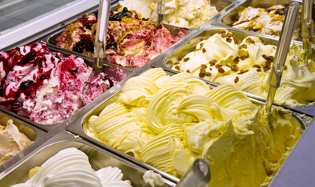 Pick from over 50 flavours at Merimbula Ice Creamery