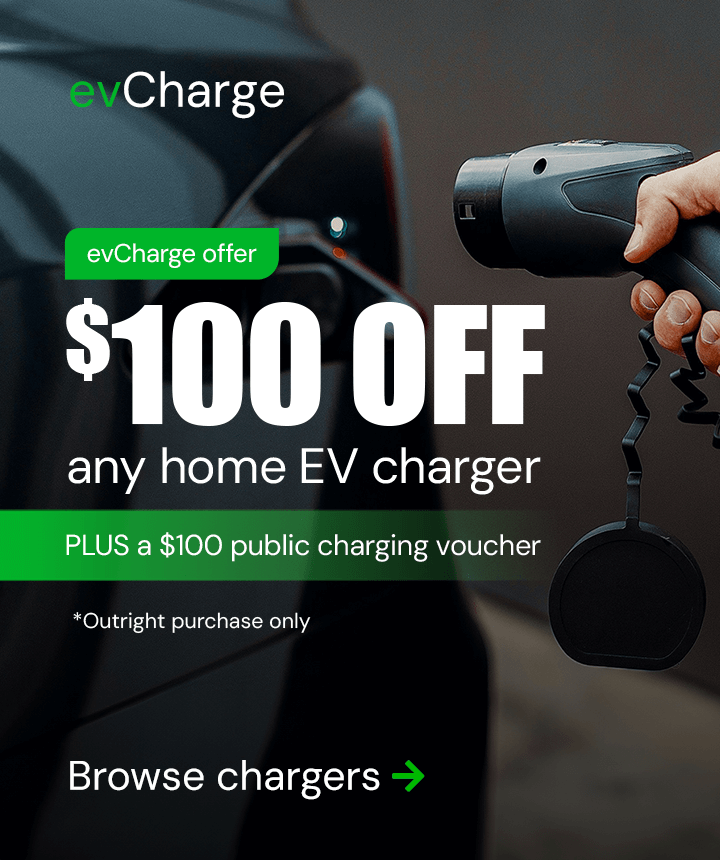 ActewAGL evHub - $100 off any home EV charger